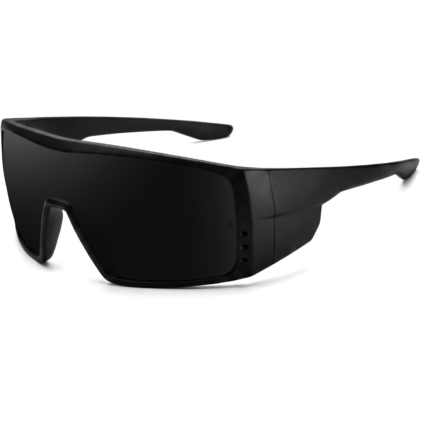 Z87 Wrap Around Sports Sunglasses with Side Shield for Men TR90 Ultralight UV400 Protection Safety Glasses 8704