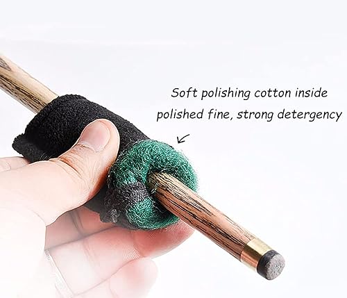 Miniatura 6 de Scott Edward Juego de 10 piezas de reparación de taco de billar, accesorios de billar