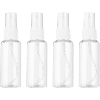 4 x 50 ml spray bottle small spray bottle mini atomiser spray bottle for spray bottle empty spray bottle