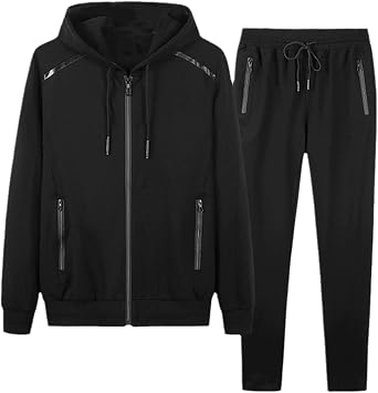 Spring Autumn Sports Suit Plus Size Mens Tracksuit Sportswear Mens Running Sweat Suit Set Jogger