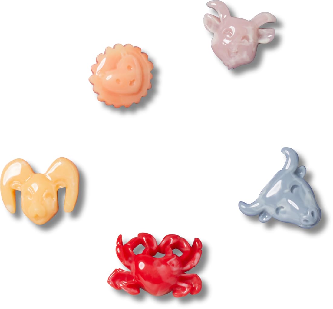 Crocs Jibbitz Charms,Elevated Animals 5 Pack