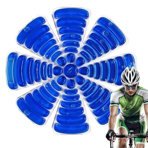 Head Ice Pack pour chapeau et insert rafraîchissant réutilisable pour casque de vélo