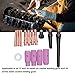 16 Pcs Welding Torch Accessories Kit, Welding Parts, Ceramic Nozzle Pressure Collets Electrode PTFE Front Cover, Replacement for WP 17 18 26