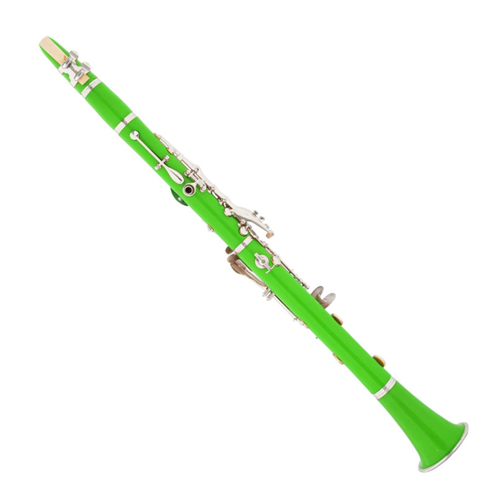 Klarinette Musikinstrument Klarinette Grüne Klarinette B-Dur 17-Tasten-Klarinette