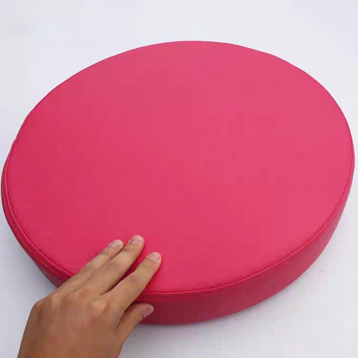 Buaogdvg R Ound Kitchen Chai Cushion, Waterproof Outdoo Seat Cushions, 35/40/45/50Cm Emovable Washable Fo Dining Oom Chai, Office, Garden, Outdoo, Indoor(,40X5cm/15.7X2in)