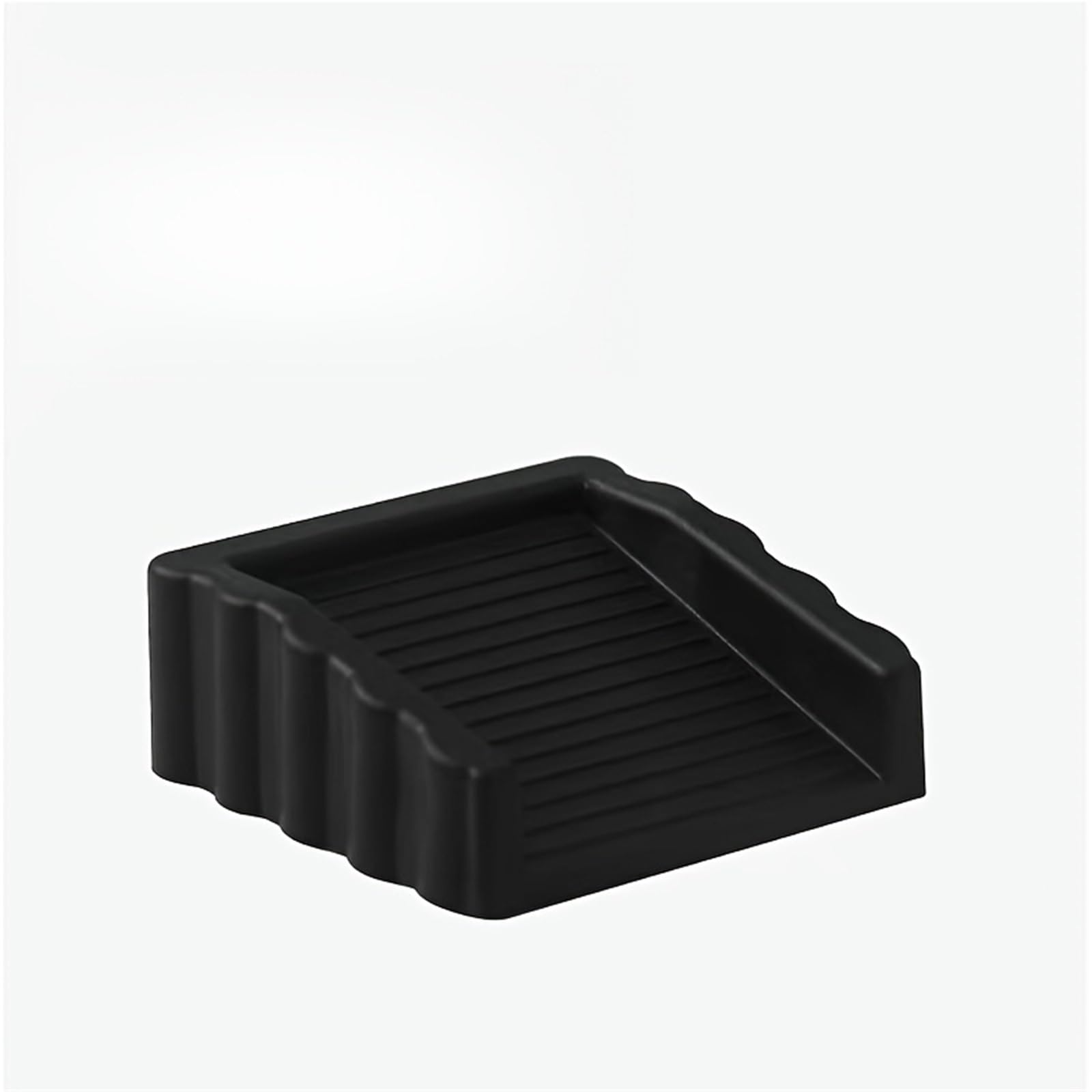 Iopklytf Black Door Stopper Plastic Matte Door Stopper Wedge