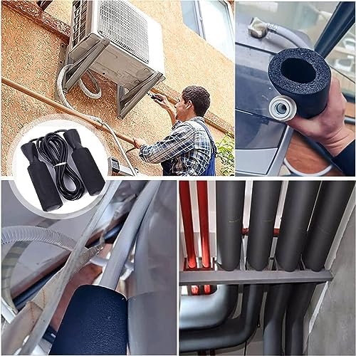 Premium Pipe Insulation Foam Tubing - 70.8" Length, ID 3/4" to 4", Polyethylene Lagging for Plumbing, DIY & Professional Use - Ideal for Temperature Control & Energy Saving