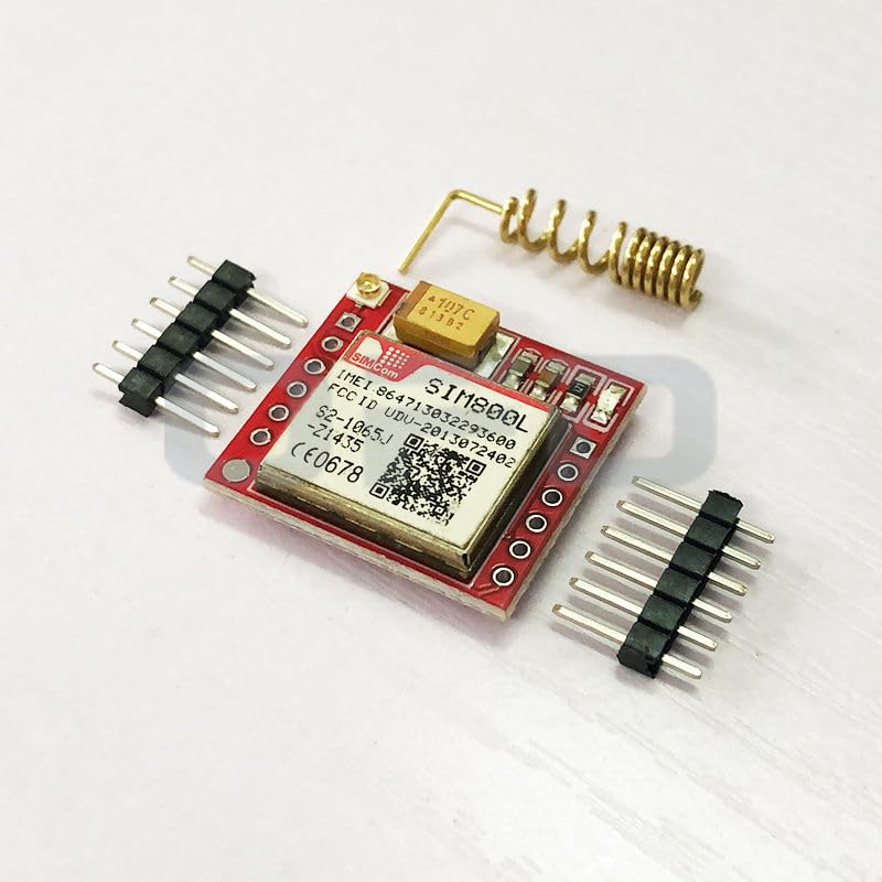SIM800L GPRS GSM Module Core Board Quad-band TTL Serial Port with the antenna-image-9