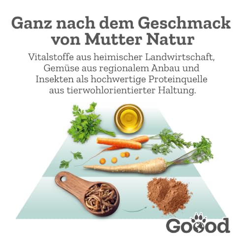 GOOOD Adult Insekten Trockenfutter 1,8kg