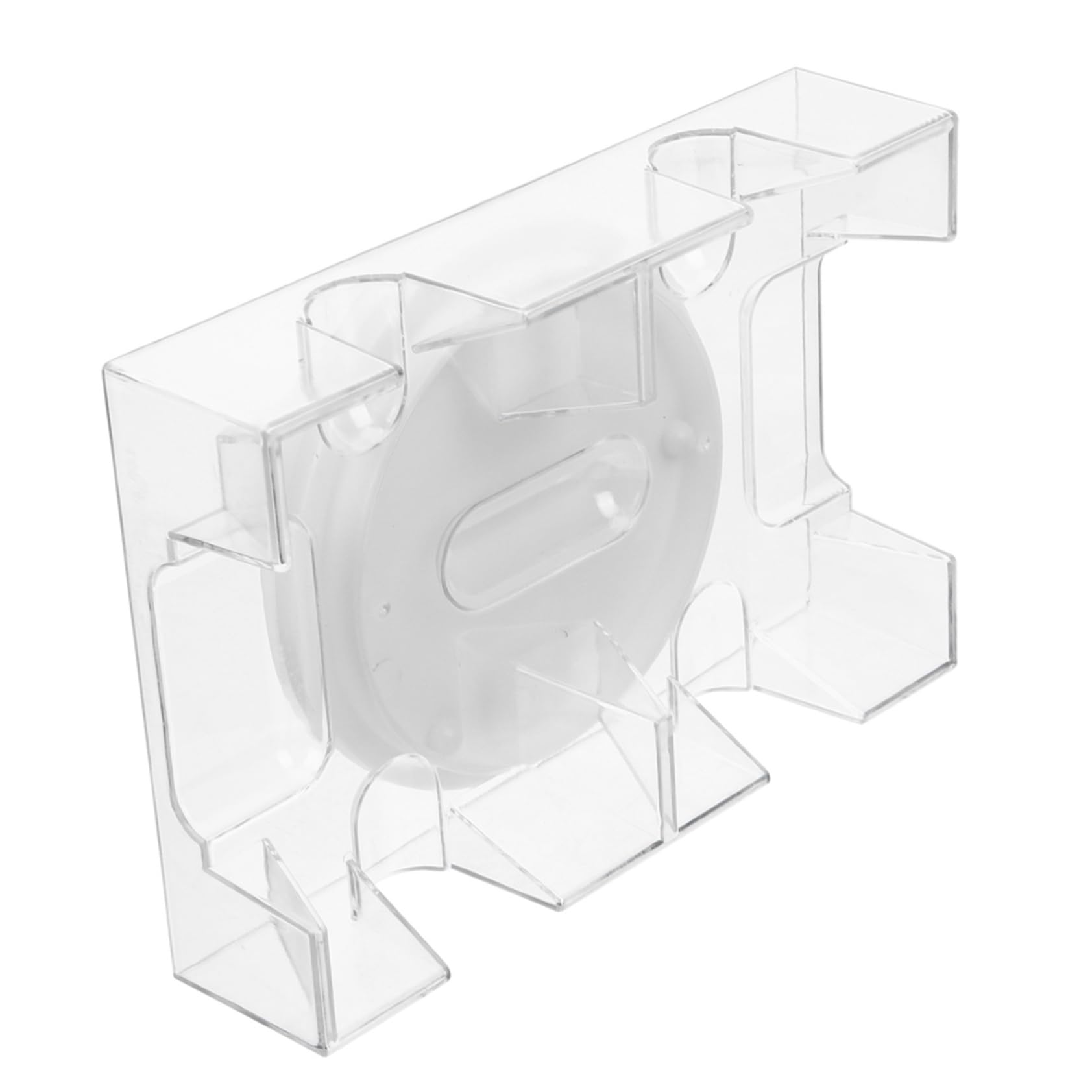 TOYANDONA 2pezzi Supporto Per Carte Da Gioco Rotante Plastica Con Vassoio Portacarte Doppio Per Poker e Giochi Da Tavolo Design Elegante e Funzionale Per Conservazione e Utilizzo Pratico
