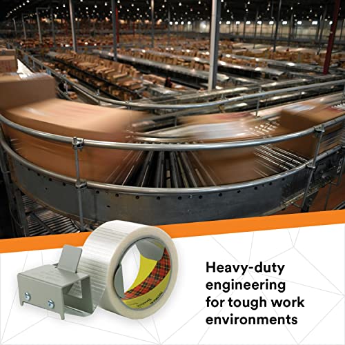 Scotch Box Sealing Tape Dispenser H128, Hand-Held Design, Heavy-Duty Steel, Carton Sealing, Shipping Box Reinforcing, 2 In #TOP4