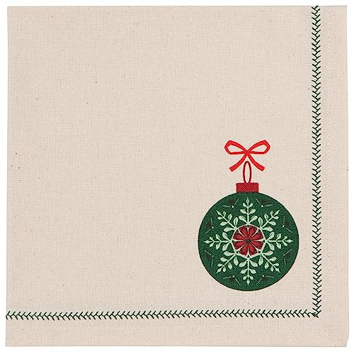 Servilletas de algodón Good Tidings set x4 miniatura 4