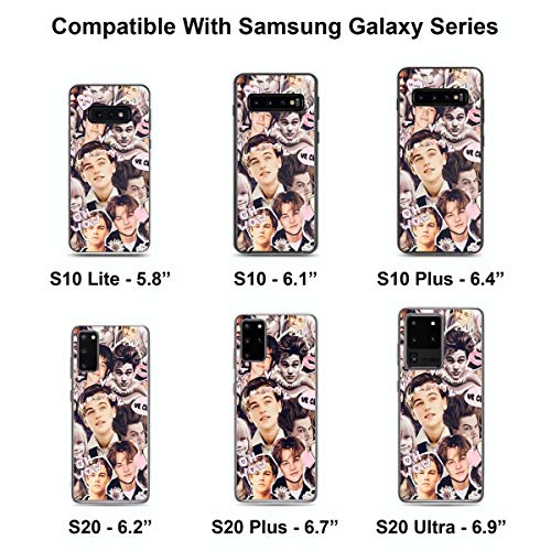 Leonardo Dicaprio Collage Phone Case Compatible With Iphone 14 13 Pro Max Mini 12 11 X Xs Xr 8 7 6 6S Plus Galaxy Note S9 S10 S20 S21 Ultra Plus Transparent #TOP4