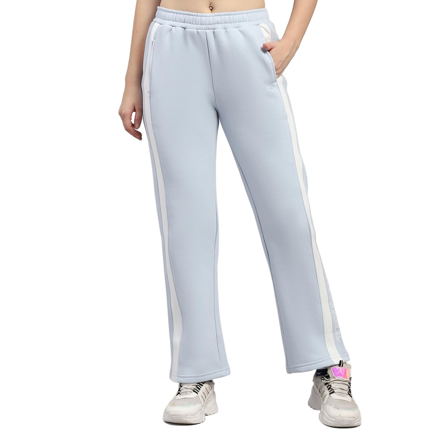 monte carlo Womens Regular Fit Printed Elastic Mid Rised Lower | Soft Stretchable Track Pant for Ladies | Comfortable Casual Wear Jogger | Stylish Activewear Bottom for Women (Pack of 1)-picture-40