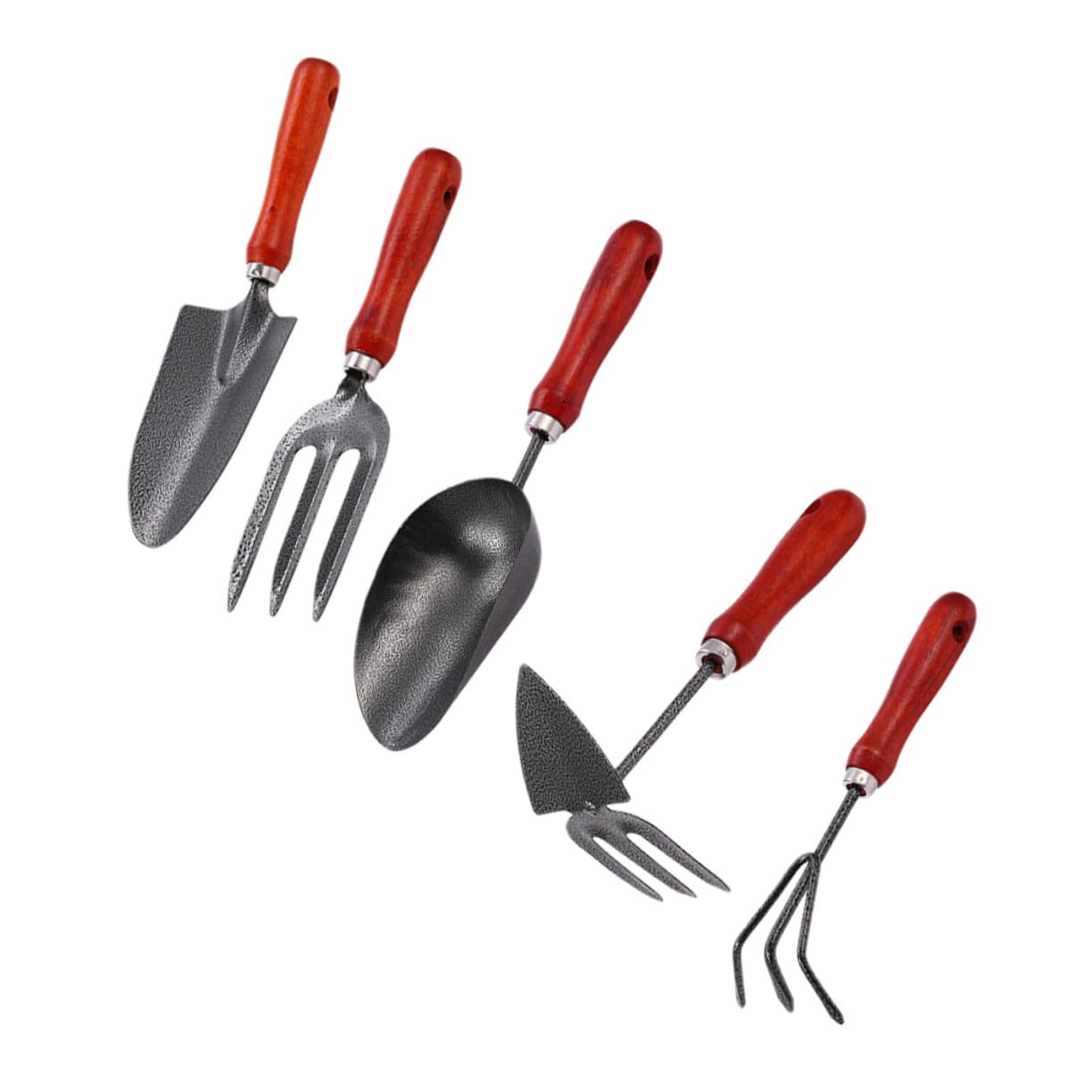 SUPVOX Kit Outillage Jardinage Multifonction Râteaux et Pelle Légère Anti Fleurs et Légumes Portable et Entretien Extérieur Facile
