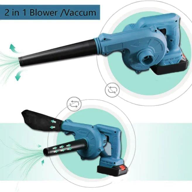 Image of Handheld Electric Portable Air Blower,Multipurpose Air Blower,Lightweight,Multifunctional Blower Gardening Works Computer Car Cleaning Corner Home Blower Machine Highly Useful for Clearing Dust (1)