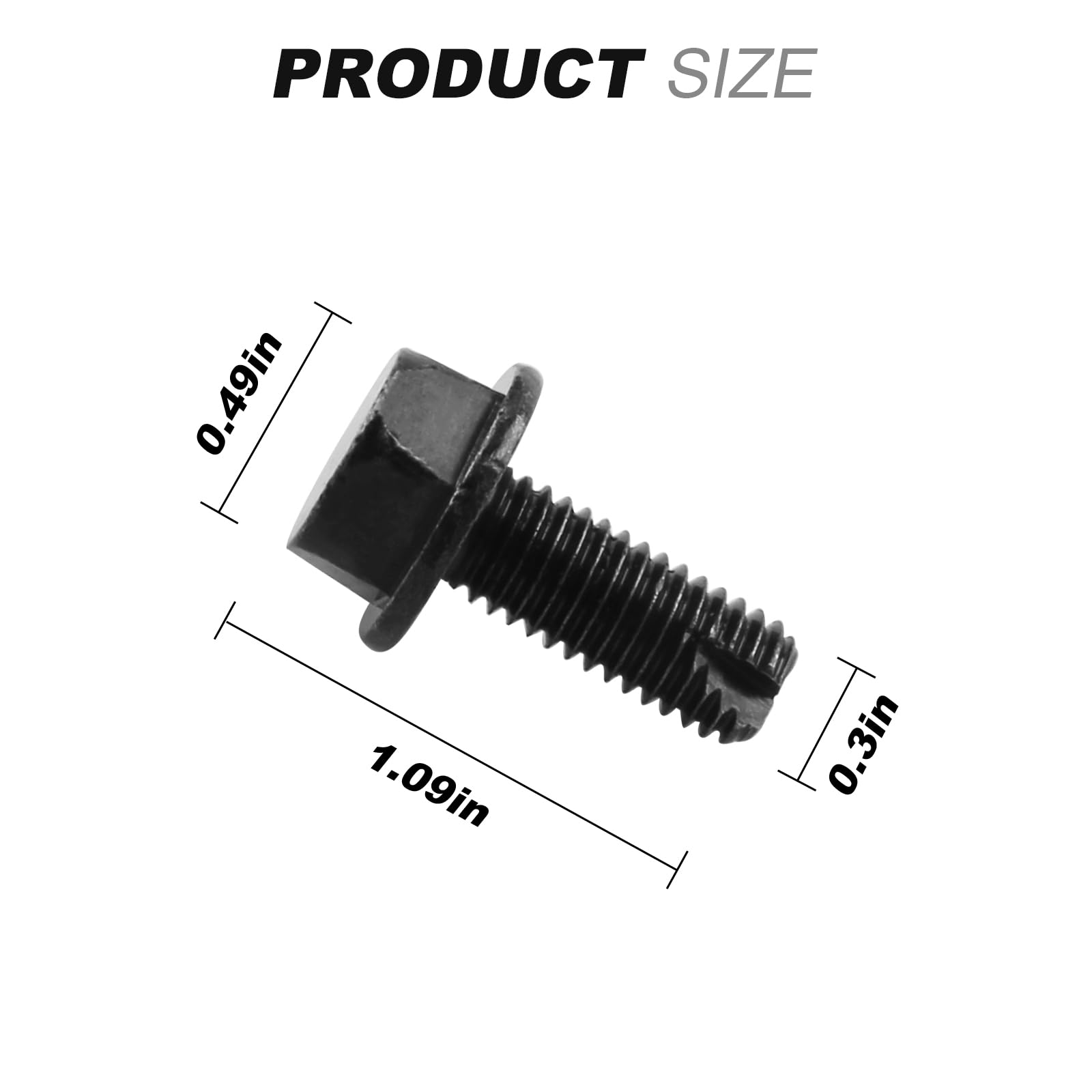 RMSPO 145344-01 Miter Saw Blade Bolt M8 Replacement for Dewalt
