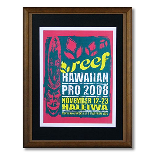 サーフィン ポスター reef HAWAIIAN PRO 2008 Official 2008 Reef Hawaii Pro Surfing North Shore Contest 2