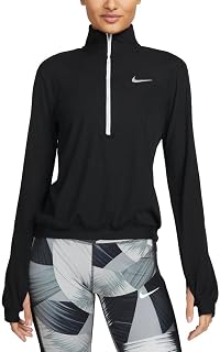 Women's Dri-FIT Element Running 1/2 Zip Mid Layer Top Shirt