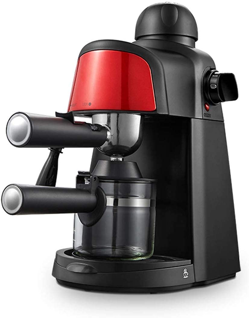 CUNTO Macchina da caffè con filtro, macchina per caffè espresso 5BAR, 2 minuti di cottura, schiuma di vapore e protezione contro la pressione, per preparare latte, moka e cappuccino