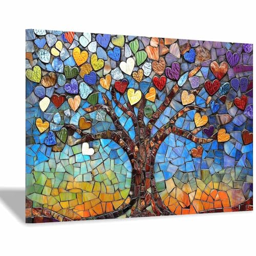 Arbre de vie décoration murale pour illuminer un salon sombre ou blanc