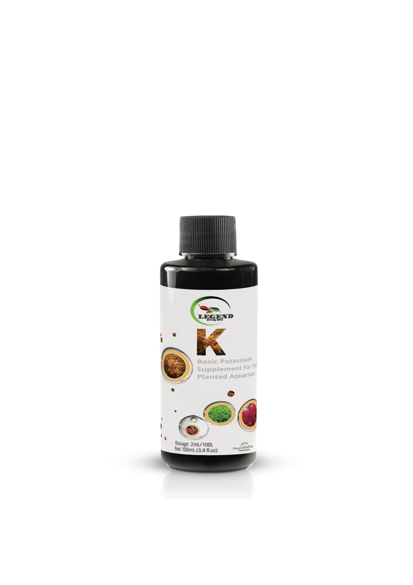 Legend Potassium 100ml, 250ml, 500ml, 1000ml Planting Fertiliser Supplement For Aquarium Plant (100ml)