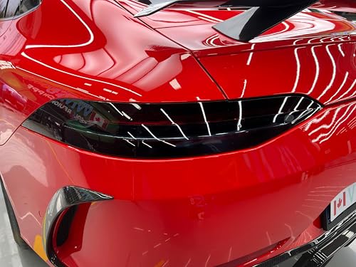 Image of ColorFusion PPF by VViViD, Gloss Ultra Red Dry Apply PPF Vinyl Car Wrap Roll 60ft x 5ft