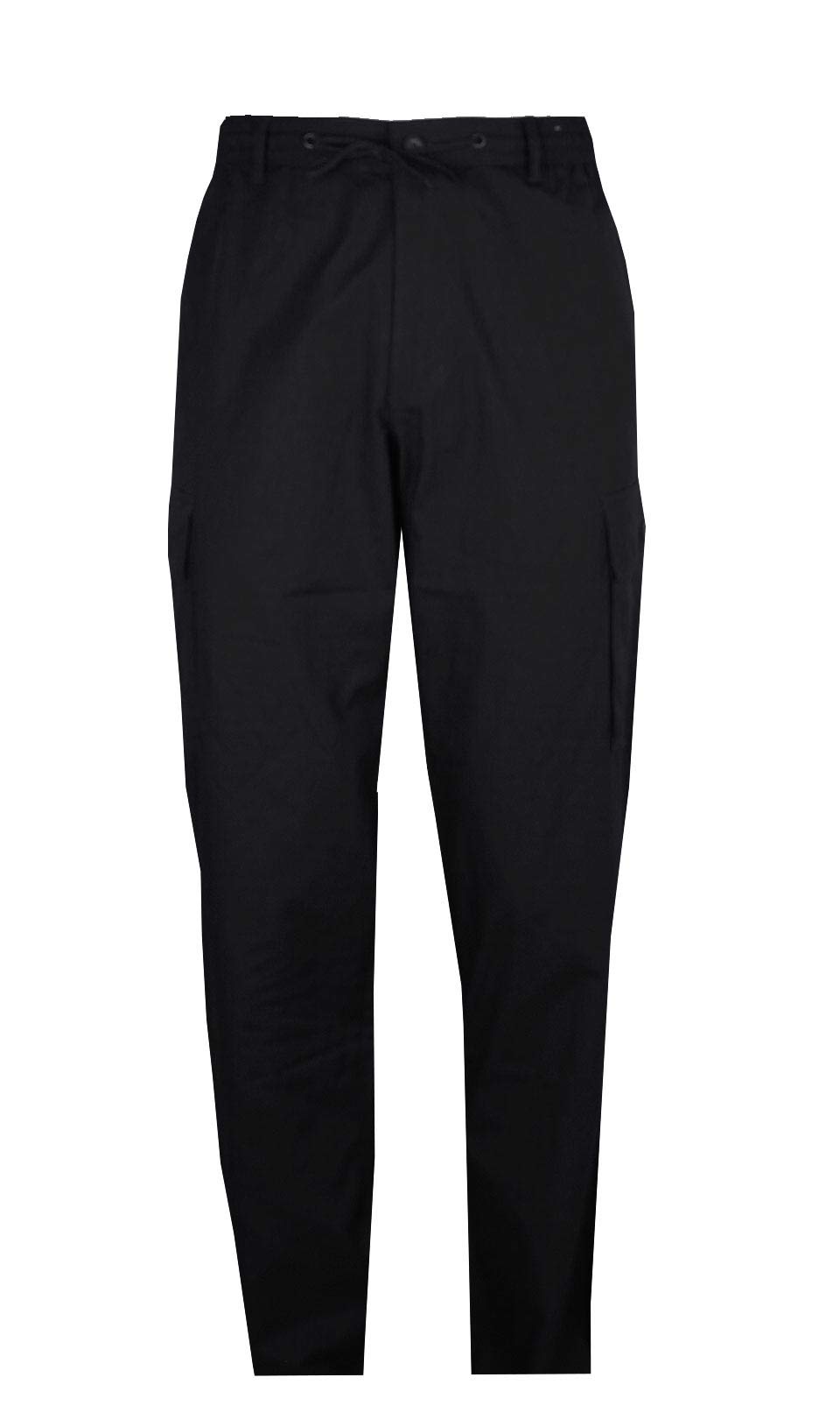 Sea BarrierChir Men's Cargo Elastic Large Pockets Plus Sizes, black