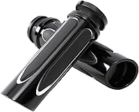 Vista 1 de TCT-MOTORPARTS Agarraderas eléctricas de 1 pulgada para manillar Harley Touring