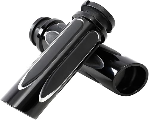 TCT-MOTORPARTS Agarraderas eléctricas de 1 pulgada para manillar Harley Touring