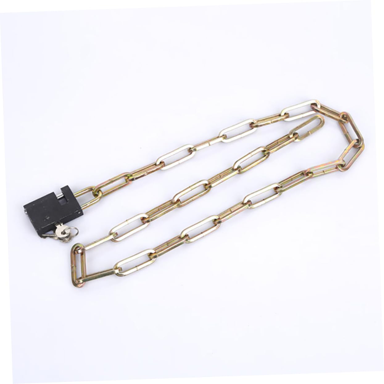 Gogogmee Outdoor Bike Lock with Keys Chain Lock for Bike for Helmets Luggage Heavy Duty Security for Cycling and Travel Supplies