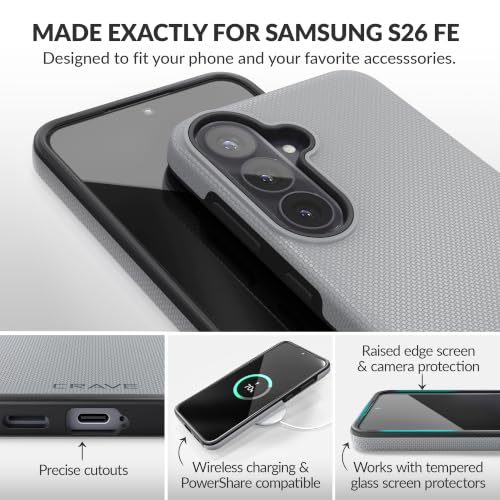Image of Crave Dual Guard for Samsung Galaxy S26 FE Case with MagSafe - Slate