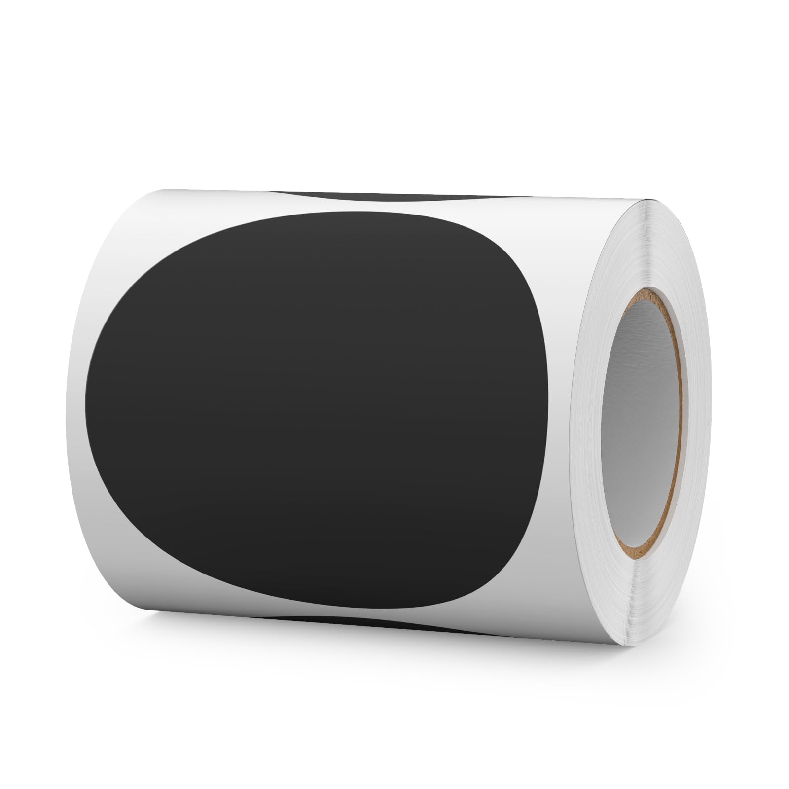 FINDAT 300PCS Black Round Labels 100mm Colour Coding Circle Stickers Vinyl Removable Waterproof Large Decals for Floor Moving Box Warehouse