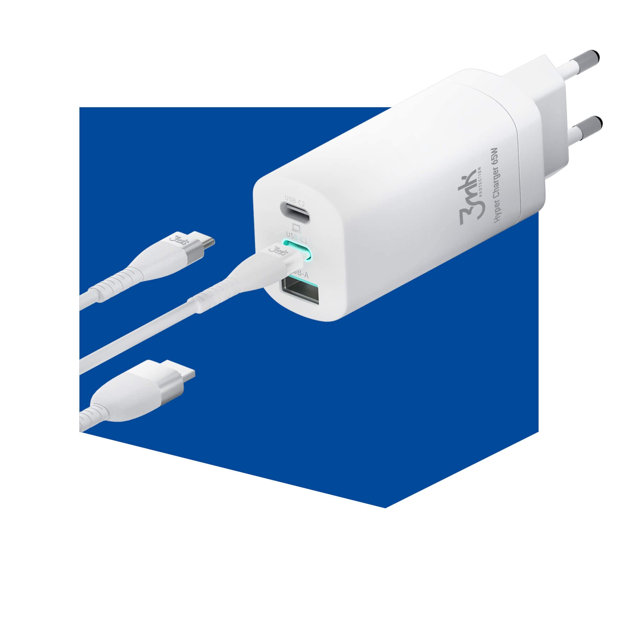 3MK Cargador USB Hyper Charger 65W