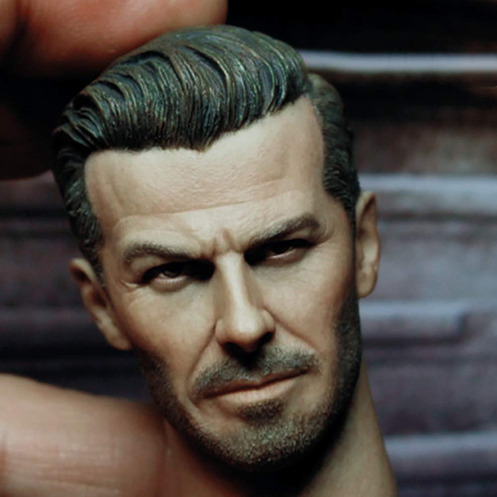 Buy 1/6 Scale Male Figure Head Sculpt Handsome Men Tough Guy for 12