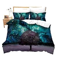 Set Biancheria Letto Copripiumino King Size 3 Pezzi - Motivo Ancora Nautica Blu Per Bambini