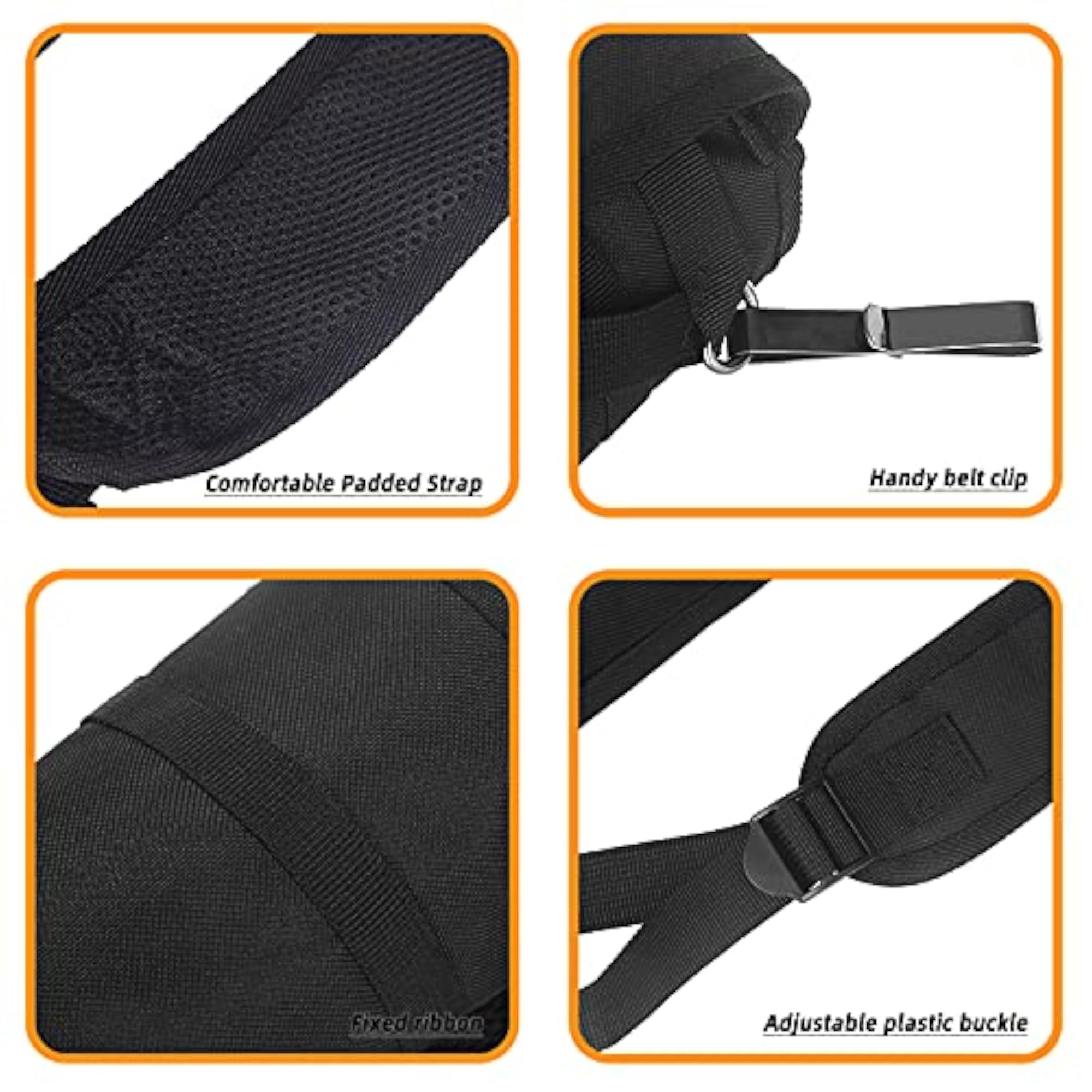 Archery Back Arrow Quiver Holder with Belt Clip