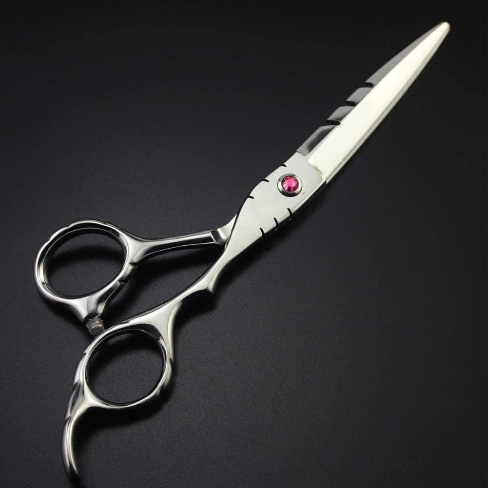Friseurschere, Friseurschere Mit Scharfer Friseurschere, Professionelles Friseurscheren-Set, Leichte Effilierschere Für Haarschneidesalons, Flatcut 5,5 Zoll, A-5,5-Zoll-Set