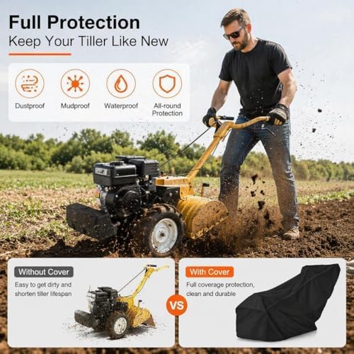 Tiller Cover for Scotts 20V Cordless Cultivator image 3