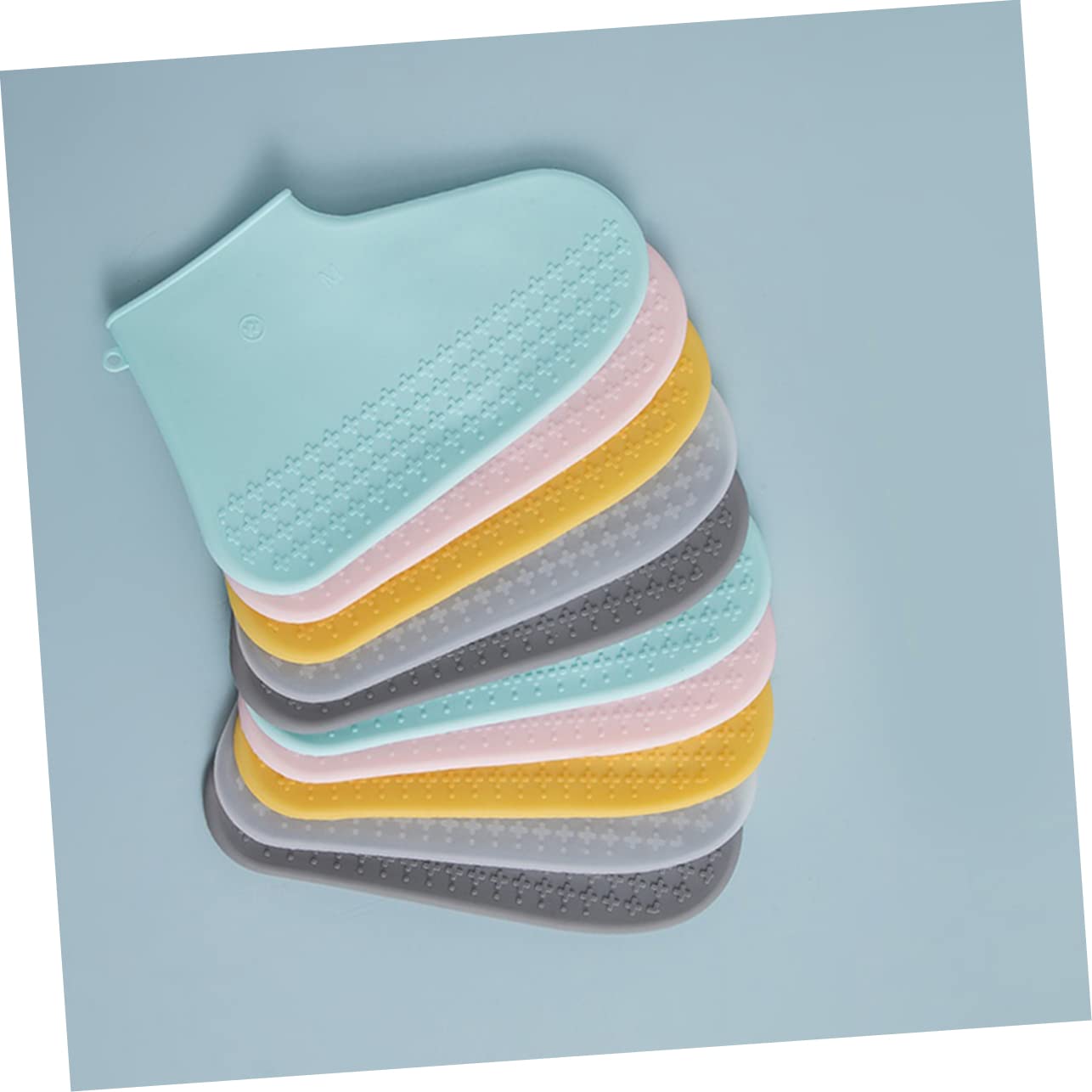 BIUDECO Silicone Shoe Covers Portable Anti-Slip Rain Shoes Protector Medium and Easy to Clean for Outdoor