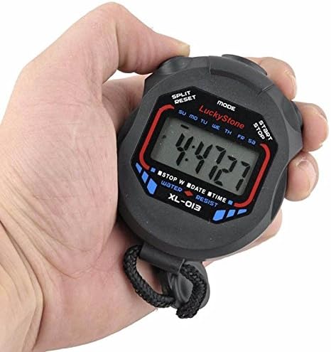 Digital Handheld Multi-Function Professional Electronic Chronograph Sports Stopwatch Timer Waterproof Stop Watch