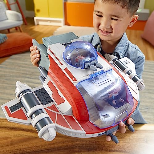 Star Wars The Crimson Firehawk, Vaisseau de 43 cm avec 2 Figurines, Jouets pour Enfants