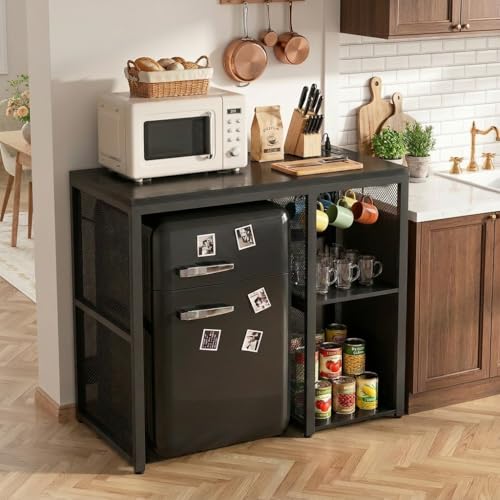 Luxury Home Bar Cabinet with Fridge