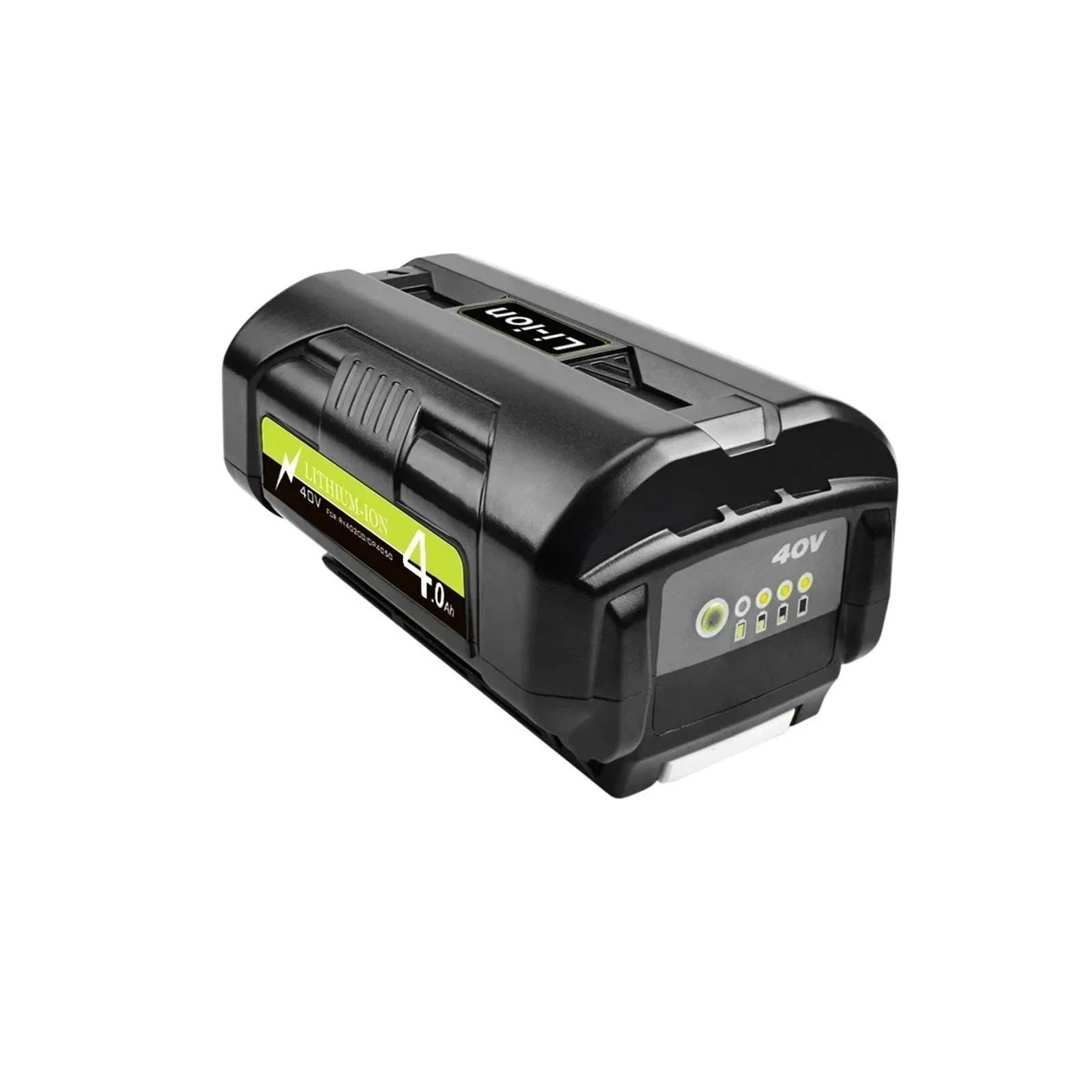 4.0Ah 40V Batería Recargable De Iones De Litio para Herramientas Eléctricas Inalámbricas, Compatible con Ryobi OP4040, OP4030, OP4050 Y OP4026.