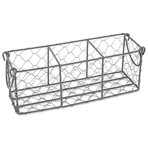 Diichickenwirecollectionfarmhousevintagecaddywithvasesvintagegray Urban Country Home Decor Dii chicken wire collection farmhouse vintage caddy with vases vintage gray urban country home decor