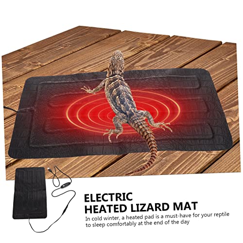 Alfombrilla térmica para reptiles, ajuste de temperatura 3 niveles miniatura 4