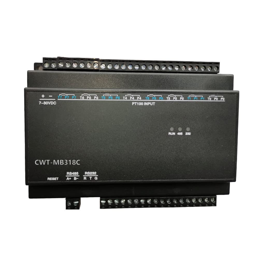 CWT-MB318C 8PT 8-Channel PT100 RS485 RS232 Modbus Rtu Io Acquisition Module