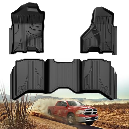Image of Floor Mats for 2013-2018 Dodge Ram 1500 2500 3500 Crew Cab