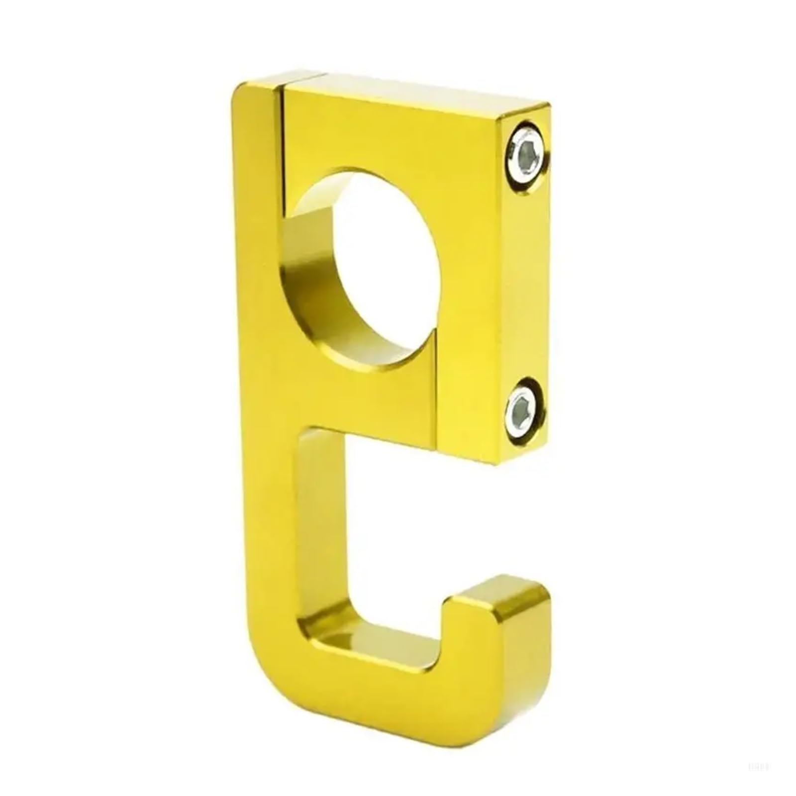 Auytcin Yellow Bike Hook Storage Hook For Aluminum Motorcycle Helmets Hook Holder Cargo Hook Hook Luggage Bag Hanger Helmets Claw Accessories Universally(Yellow)