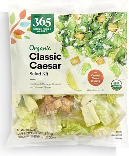 365 by Whole Foods Market Organic Classic Caesar Salad Kit, 7.8 OZ